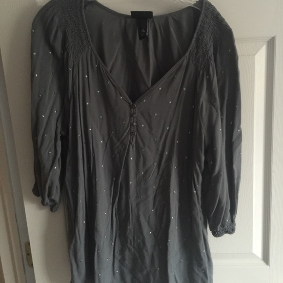 Lane Bryant textured blouse