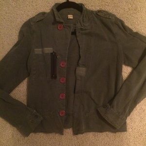 Free People Military Jacket