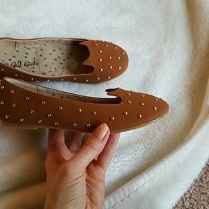 🚫SOLD🚫Adorable girls tan flats!