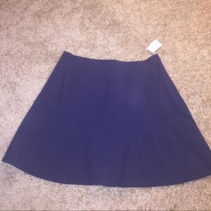 Jcrew navy skirt