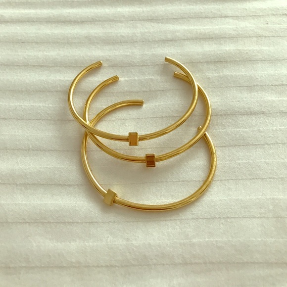 J. Crew Jewelry - JCrew Gold Bangles...