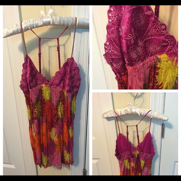 Free people spaghetti strap top