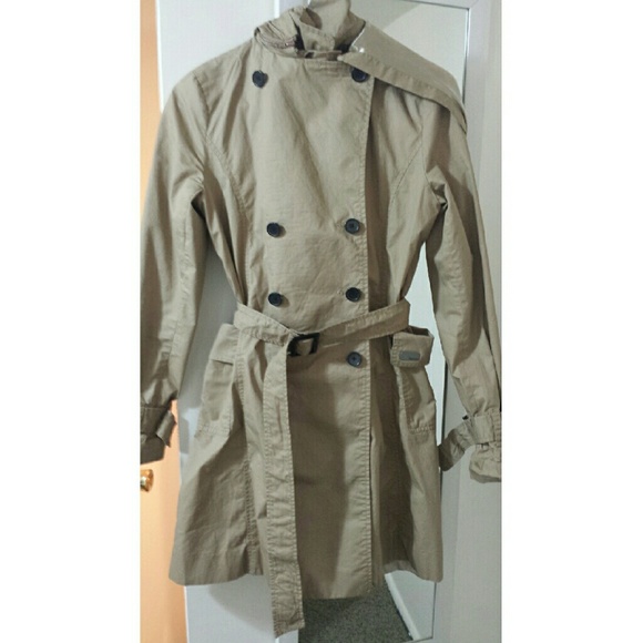 lifetime (lifetimeclothing.com) Jackets & Blazers - Flash Sale - Hooded Khaki Trench