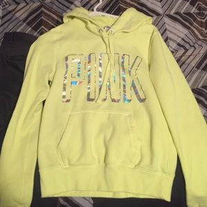 Pink Victoria's Secret sweatshirt