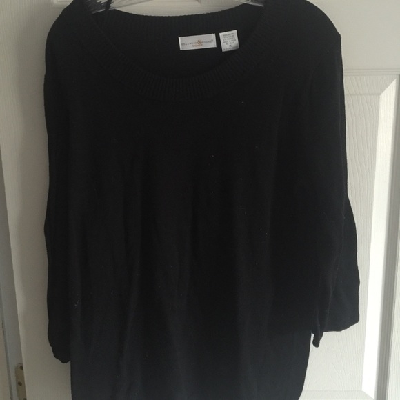 Preswick & Moore black sweater