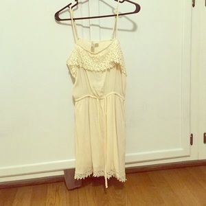 Cream summer dress!