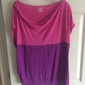 Lane Bryant color block blouse