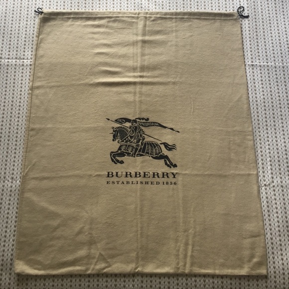 HUGE Burberry Drawstring Dust Bag