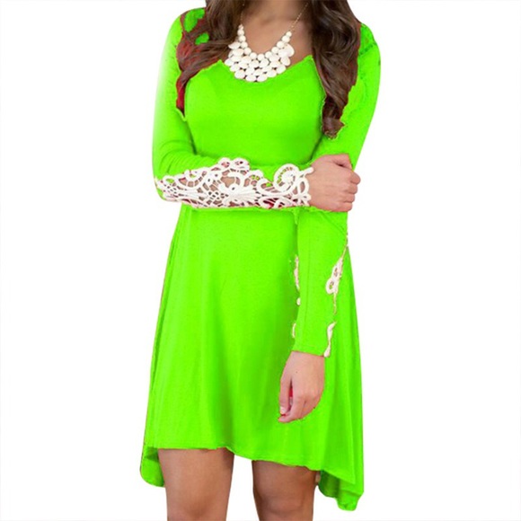 Casual women long sleeve dress.