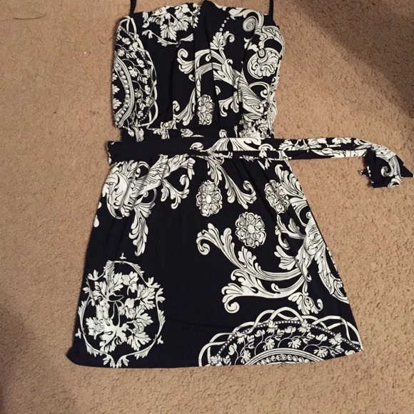 Strapless dress