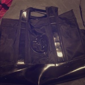Used Tory Burch Large Nylon Tote