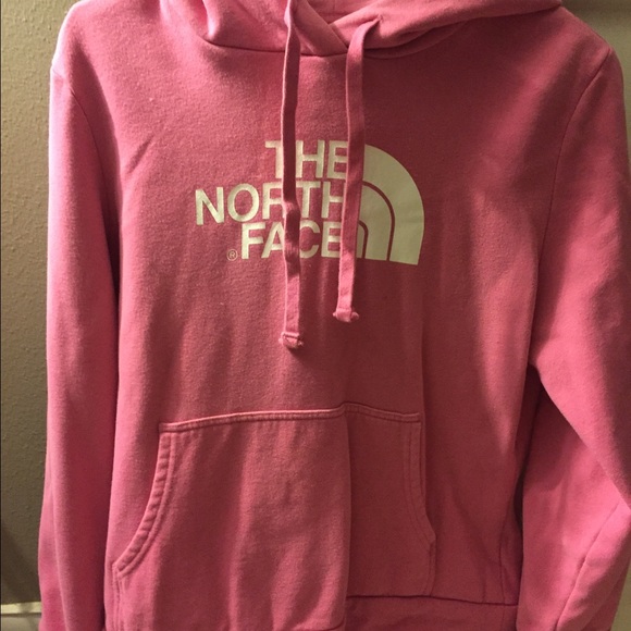 Pink Northface Hoodie