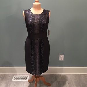 Grey Clavin Klein sequined snake skin dress