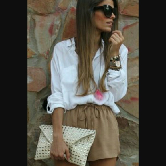 SOLD LOCAL camel/bronze shorts BUY $15 TRADE $20