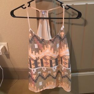 Sequin tank top