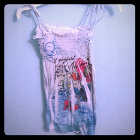 Beachy summer dress fits small 6/8