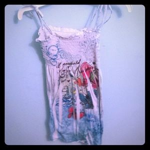 Beachy summer dress fits small 6/8