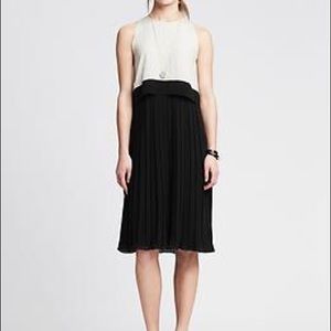 NWT Banana Republic Pleated Midi Dress