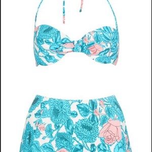 Topshop high waisted bikini.