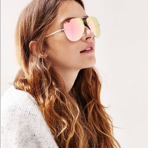 Quay Amanda aviator sunglasses