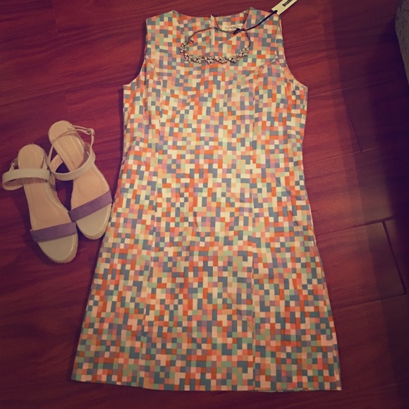 Check patterned dress