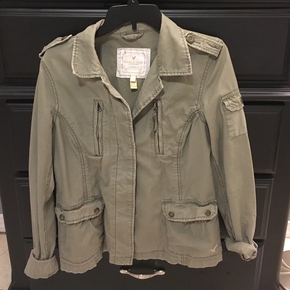 Army green jacket