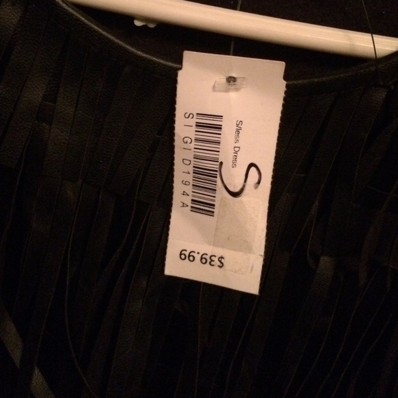 Cute black fringe dress!! - Picture 3 of 3