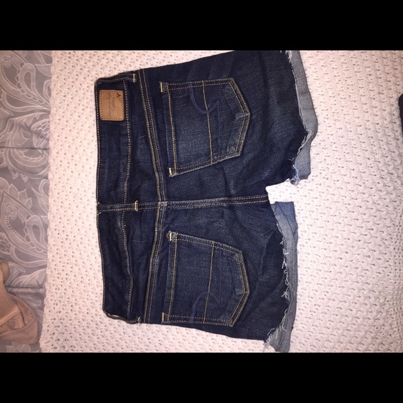 Dark wash denim American Eagle shorts size 4R