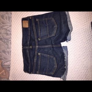 Dark wash denim American Eagle shorts size 4R