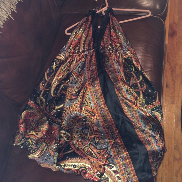 Really pretty open back light dress