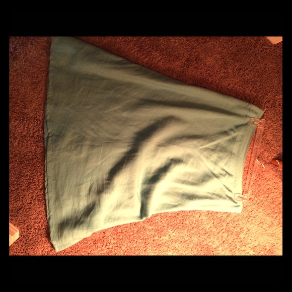Floor length skirt