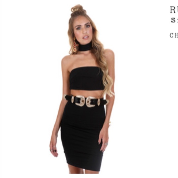 Gigi Hadid dress in black