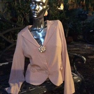 pink blazer