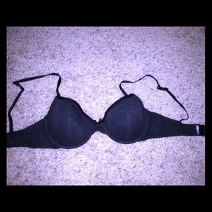 Charcoal Gray Aerie Bra