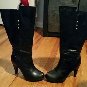 Sz 10 Torrid Coco Amanda Black Knee High Boot