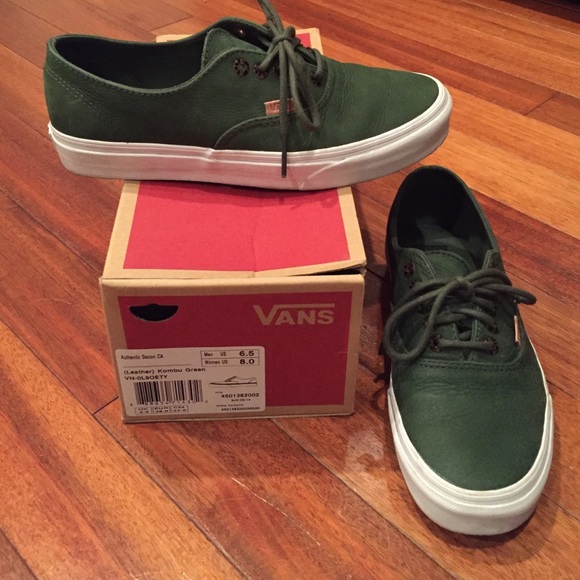 Vans leather classics