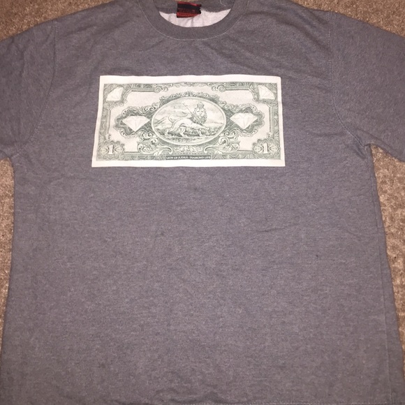 Diamond Supply Co Crew Neck Dollar Sign