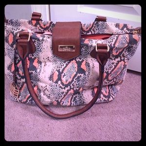 Snake colored tote