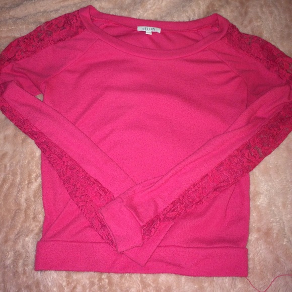 Pink light sweater