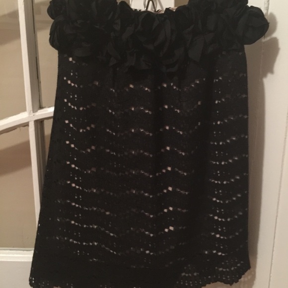 Super cute Ruffle and lace skirt