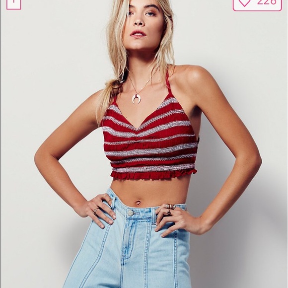 Free People Maisie Crop tops 3 colors - Picture 1 of 4