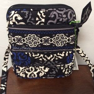 Vera Bradley Mini Hipster Canterberry Cobalt