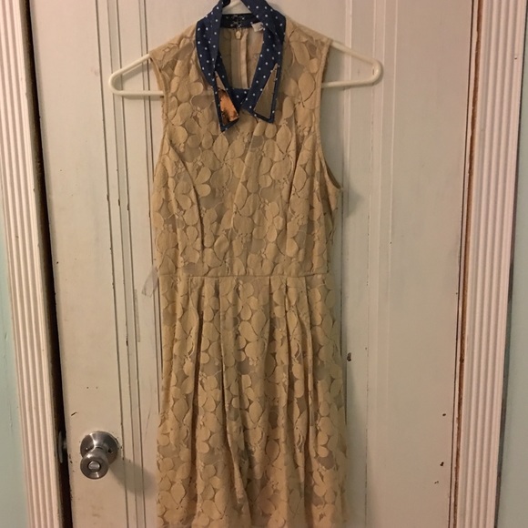 Tan Dress