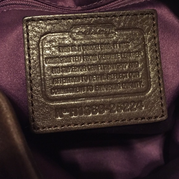 COACH Brown Leather Handbag - Picture 4 of 8