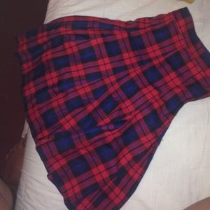Checkered skirt