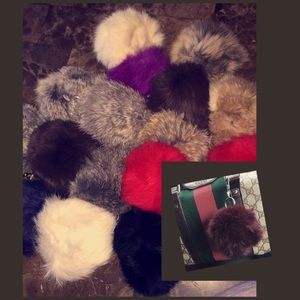 Goldie Glam Furry Puffs