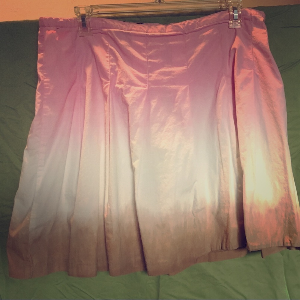 Daisy Fuentes 'pink combo' skirt