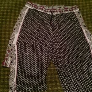 Vera Wang silky sleep pants NWOT