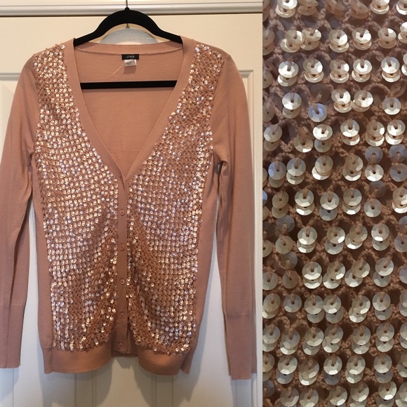 SET! J. Crew Sequin Cardigan and Tank