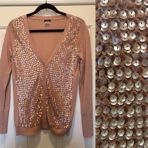 SET! J. Crew Sequin Cardigan and Tank